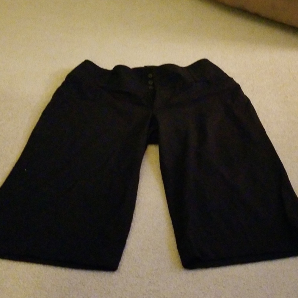 Crop, dress slacks